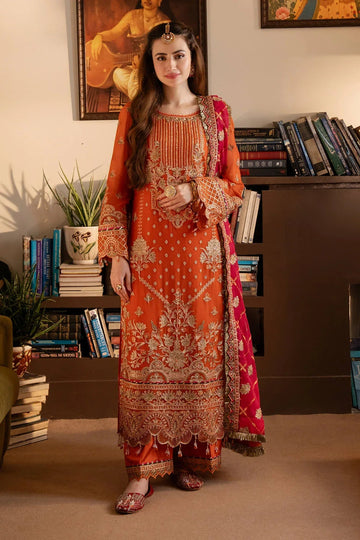 Imrozia Premium | Noor Jahan Formals | I-203 Gul - Aqsa Fabrics