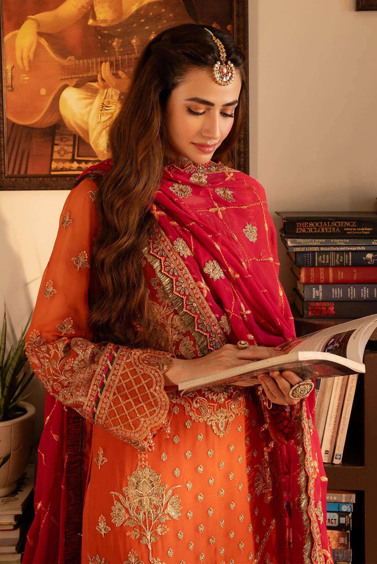Imrozia Premium | Noor Jahan Formals | I-203 Gul - Aqsa Fabrics