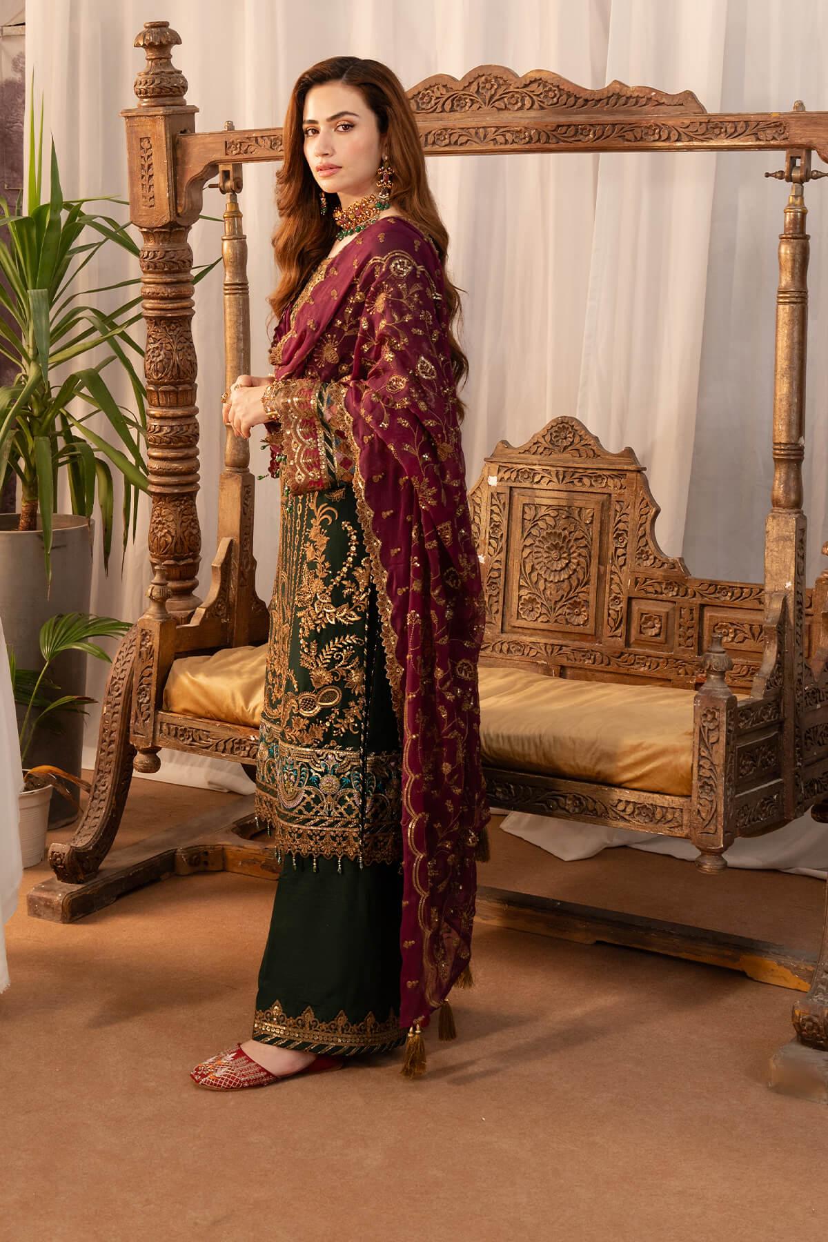 Imrozia Premium | Noor Jahan Formals | I-204 Mehak - Aqsa Fabrics