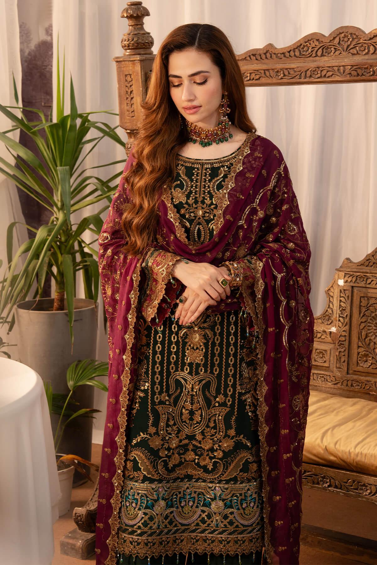 Imrozia Premium | Noor Jahan Formals | I-204 Mehak - Aqsa Fabrics