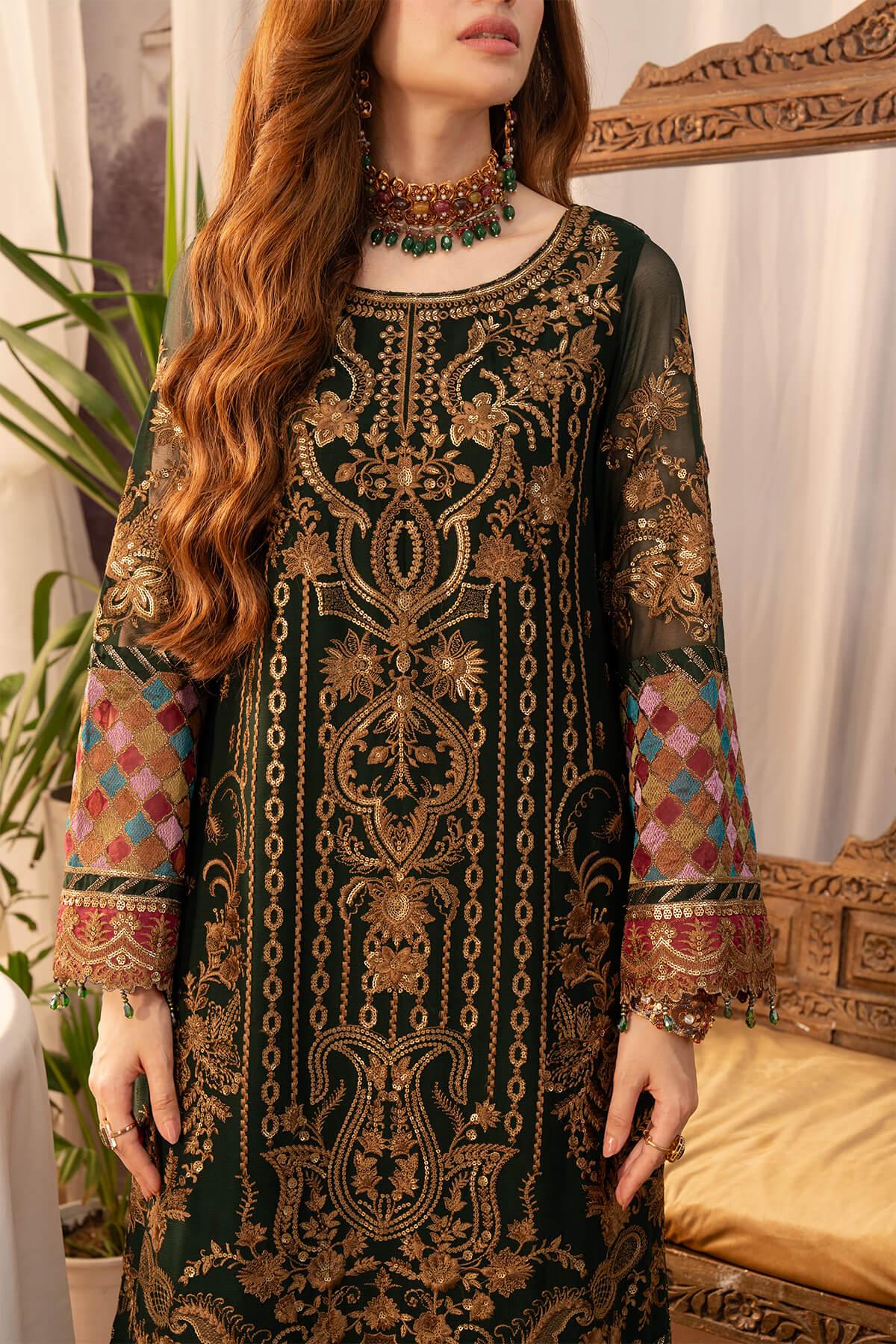 Imrozia Premium | Noor Jahan Formals | I-204 Mehak - Aqsa Fabrics