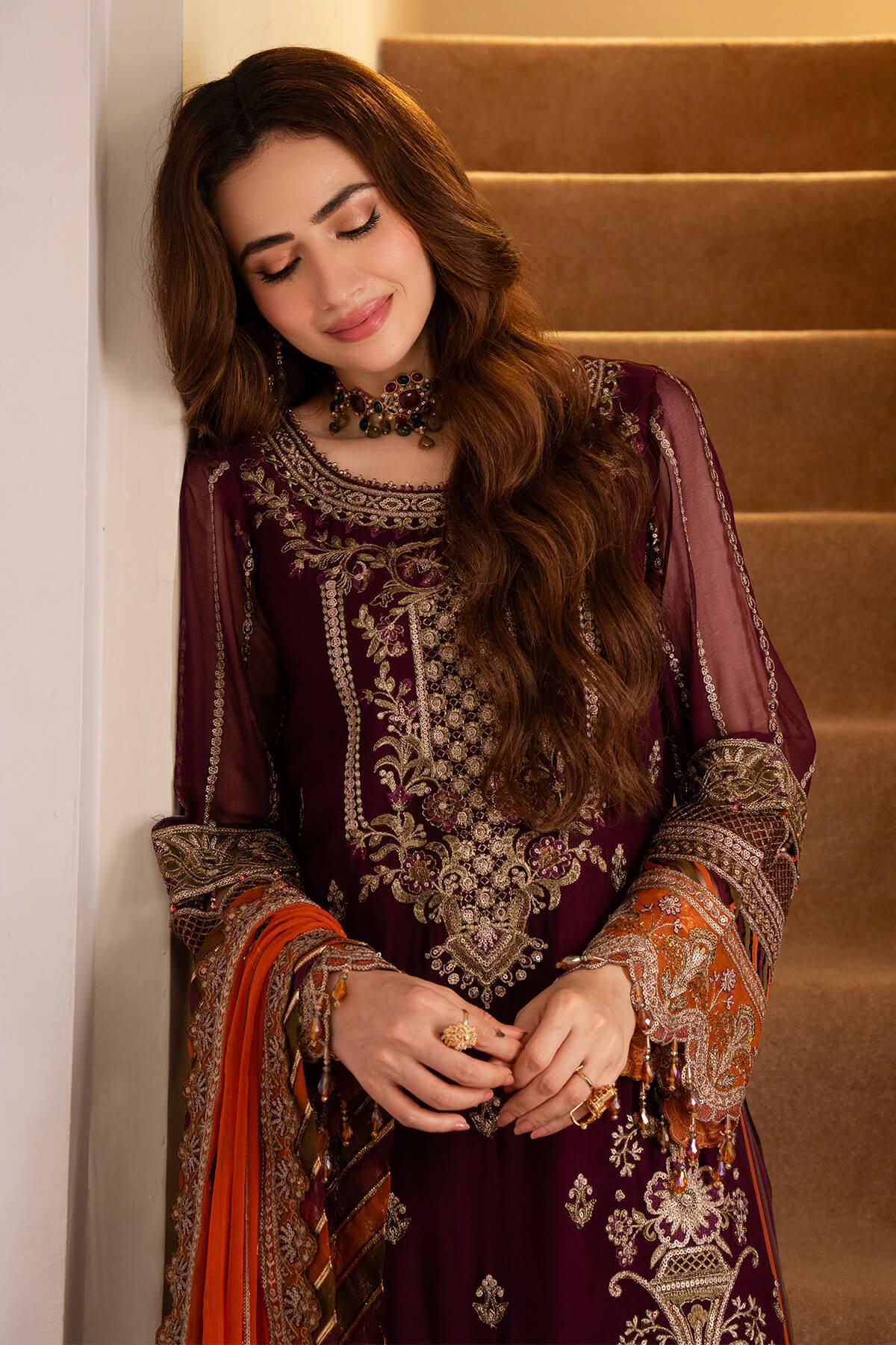 Imrozia Premium | Noor Jahan Formals | I-206 Chandni - Aqsa Fabrics