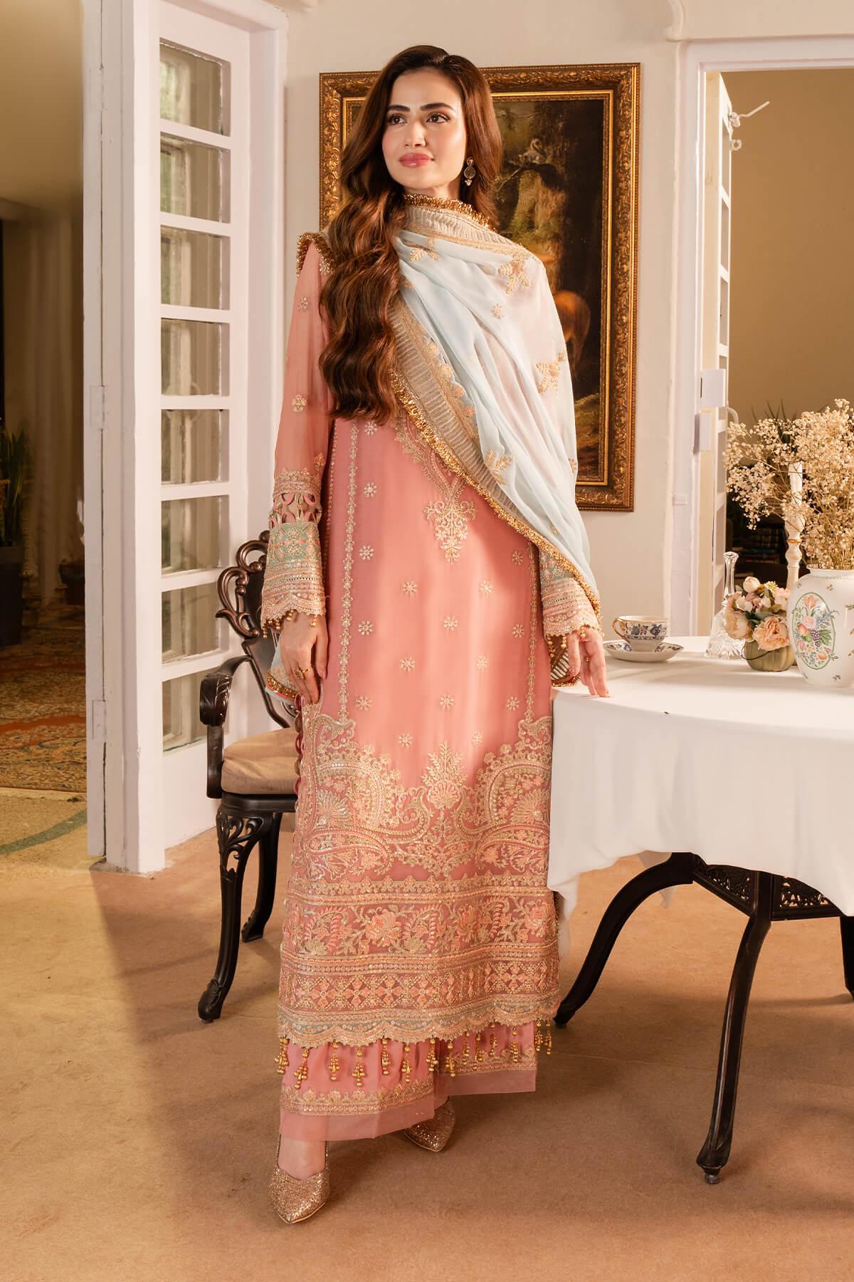 Imrozia Premium | Noor Jahan Formals | I-207 Dilkash - Aqsa Fabrics