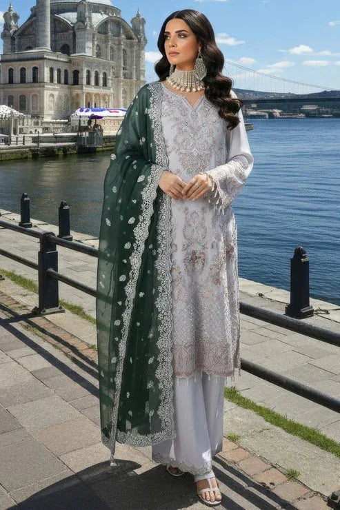 Imrozia Premium | Mehr e Mah | I-240 Selin - Aqsa Fabrics