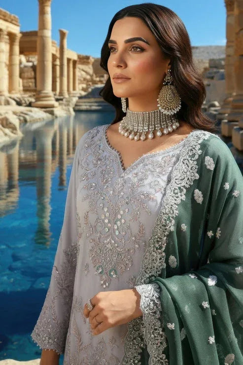 Imrozia Premium | Mehr e Mah | I-240 Selin - Aqsa Fabrics