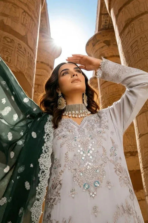 Imrozia Premium | Mehr e Mah | I-240 Selin - Aqsa Fabrics