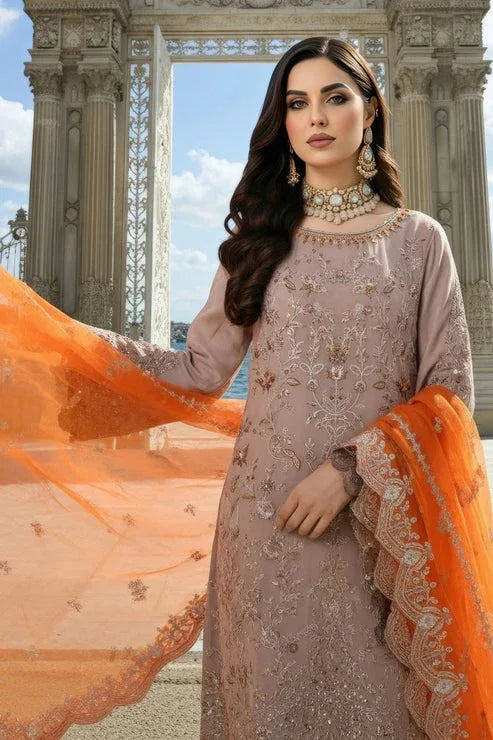 Imrozia Premium | Mehr e Mah | I-241 Ruveyda - Aqsa Fabrics