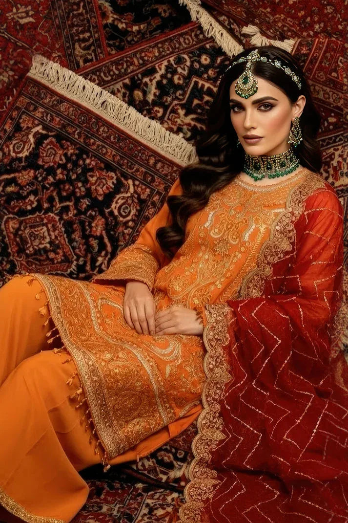 Imrozia Premium | Mehr e Mah | I-244 Esmara - Aqsa Fabrics