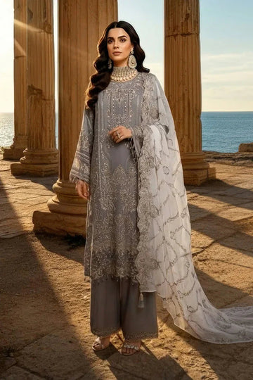 Imrozia Premium | Mehr e Mah | I-246 Lalezar - Aqsa Fabrics