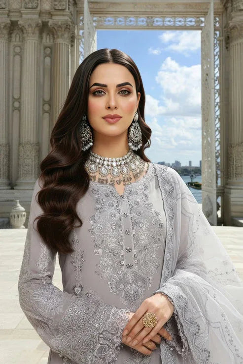 Imrozia Premium | Mehr e Mah | I-248 Feray - Aqsa Fabrics