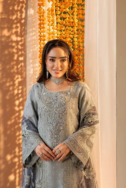 Imrozia Premium | Baad e Saba Formals | I-250 Rehbar - Aqsa Fabrics