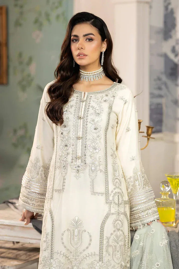 Imrozia Premium | Baad e Saba Pret Luxury Eid Collection | I.P-35 Aaghosh - Aqsa Fabrics
