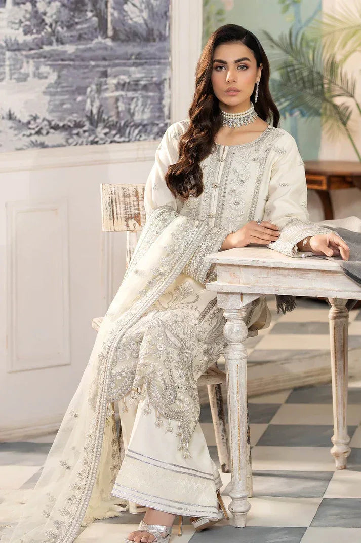 Imrozia Premium | Baad e Saba Pret Luxury Eid Collection | I.P-35 Aaghosh - Aqsa Fabrics