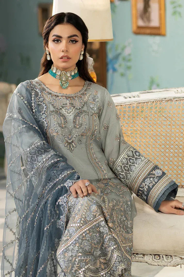 Imrozia Premium | Baad e Saba Pret Luxury Eid Collection | I.P-37 Khushboo - Aqsa Fabrics