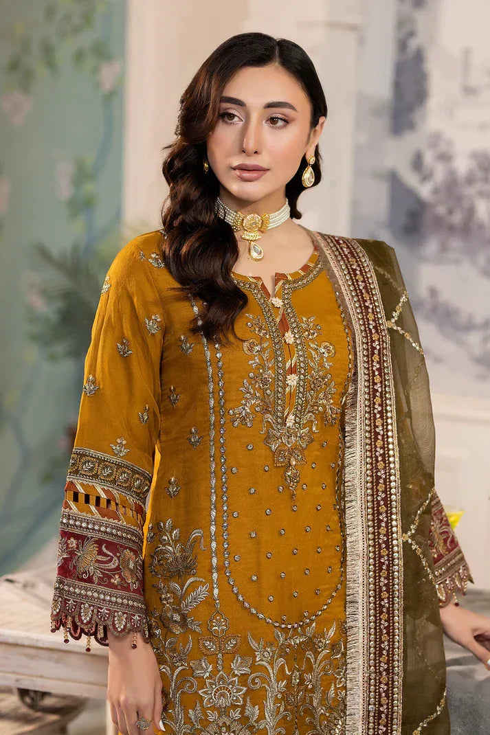 Imrozia Premium | Baad e Saba Pret Luxury Eid Collection | I.P-38 Sargoshiyan - Aqsa Fabrics