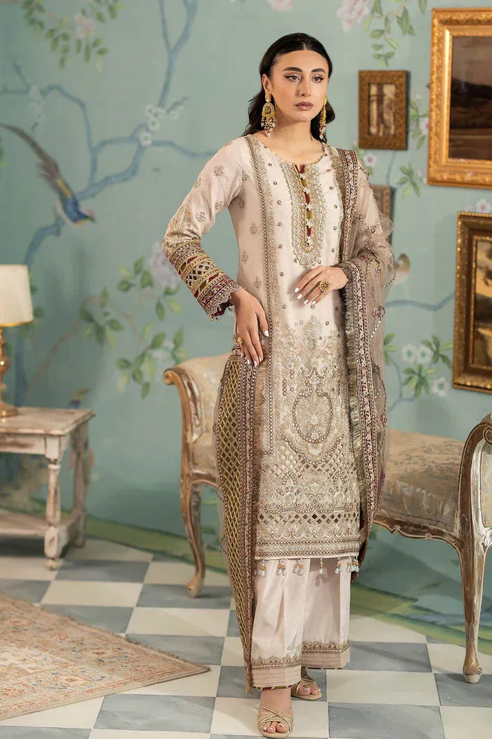 Imrozia Premium | Baad e Saba Pret Luxury Eid Collection | I.P-39 Jalwa - Aqsa Fabrics
