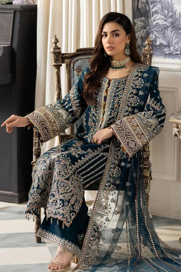 Imrozia Premium | Baad e Saba Pret Luxury Eid Collection | I.P-40 Saher - Aqsa Fabrics