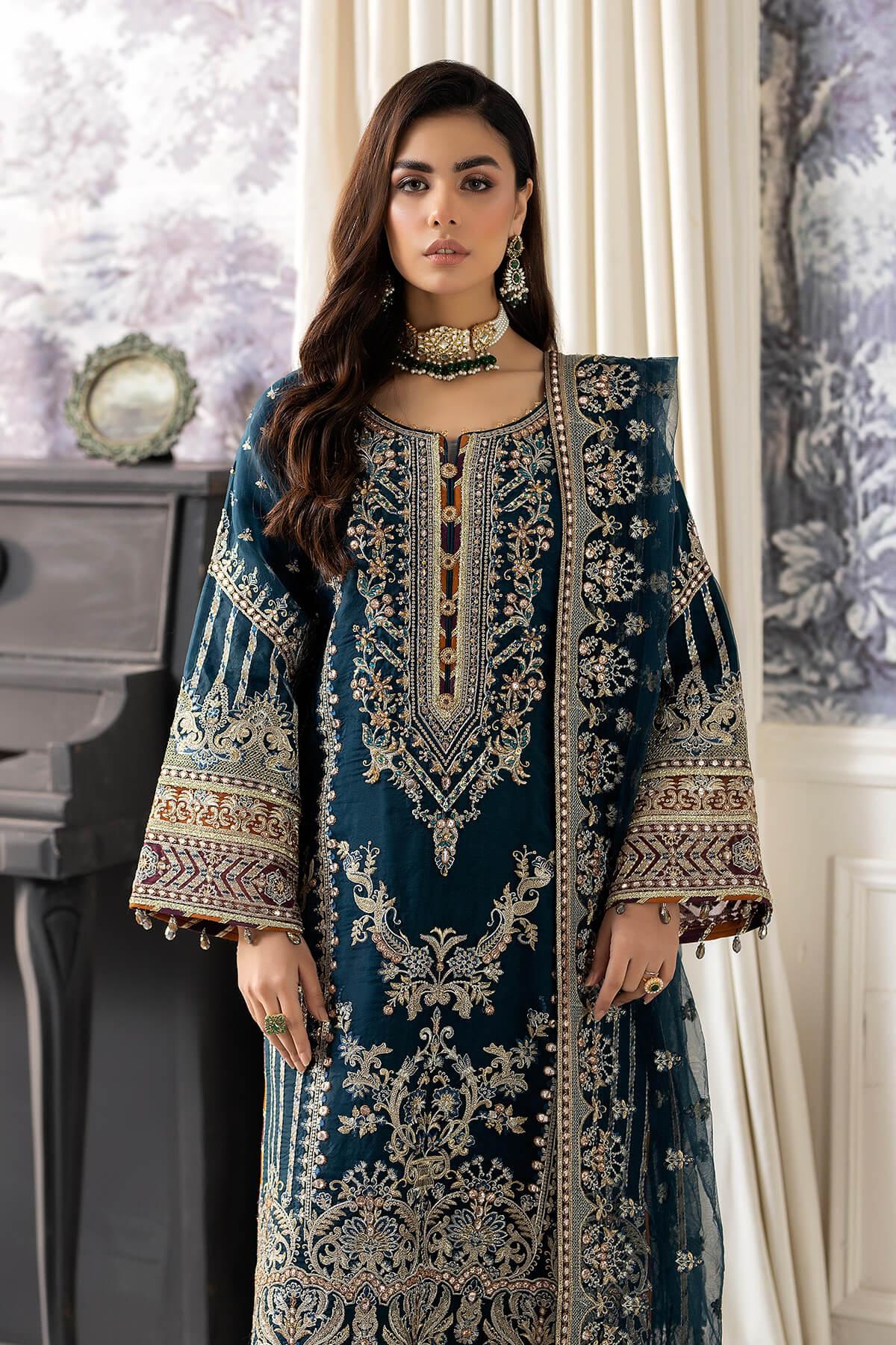 Imrozia Premium | Baad e Saba Pret Luxury Eid Collection | I.P-40 Saher - Aqsa Fabrics
