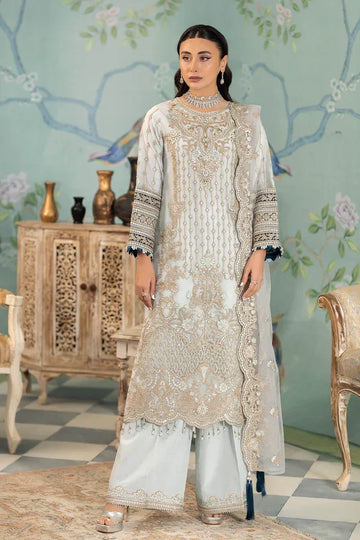 Imrozia Premium | Baad e Saba Pret Luxury Eid Collection | I.P-41 Bareeze - Aqsa Fabrics