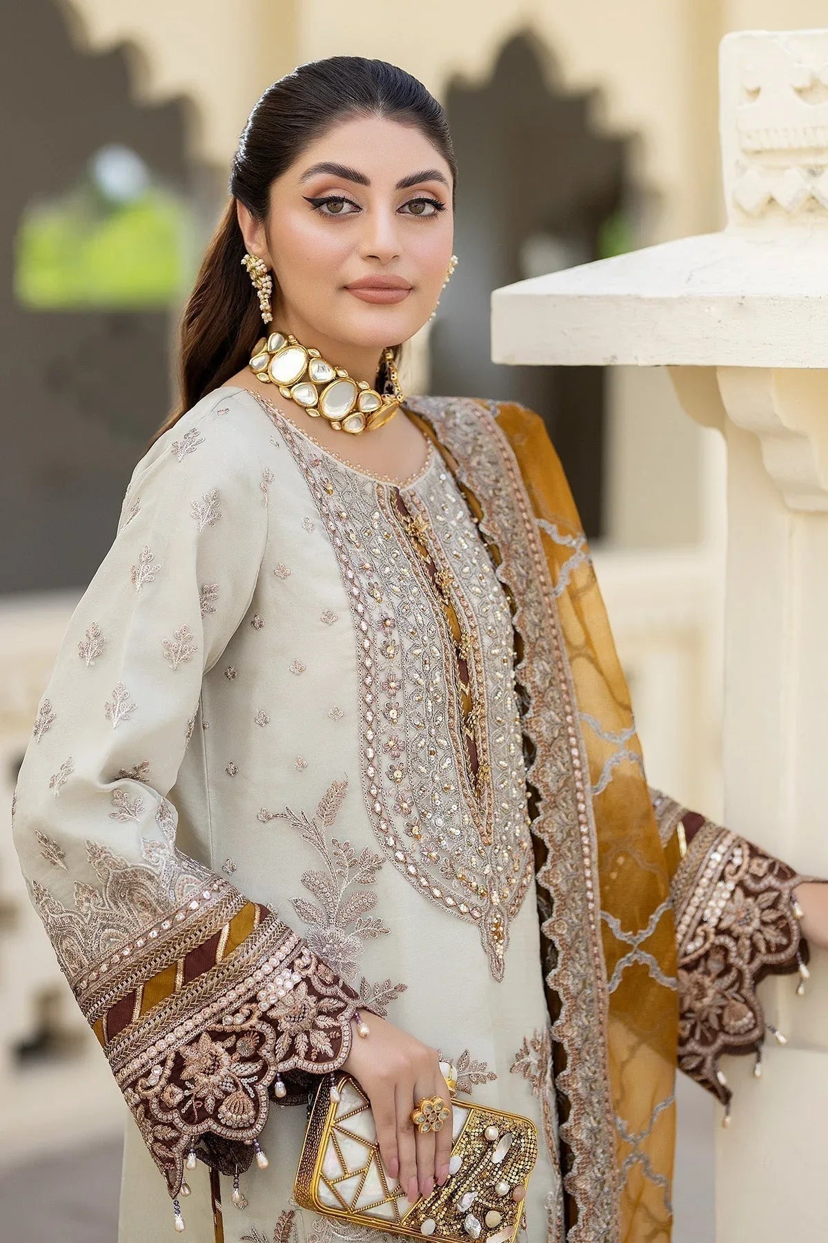 Imrozia Premium | Baad e Saba Formals | IP-50 Sheen - Aqsa Fabrics