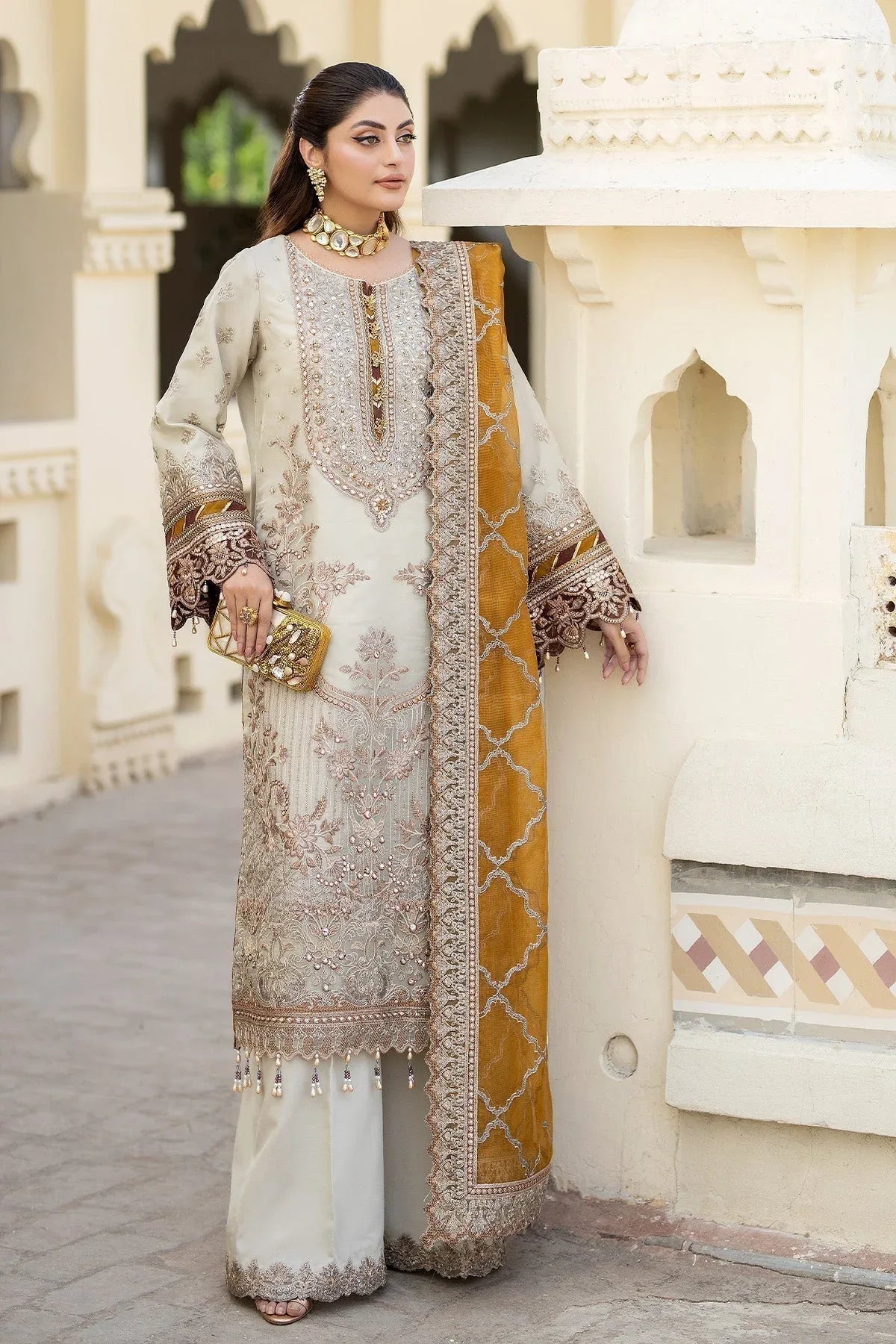 Imrozia Premium | Baad e Saba Formals | IP-50 Sheen - Aqsa Fabrics