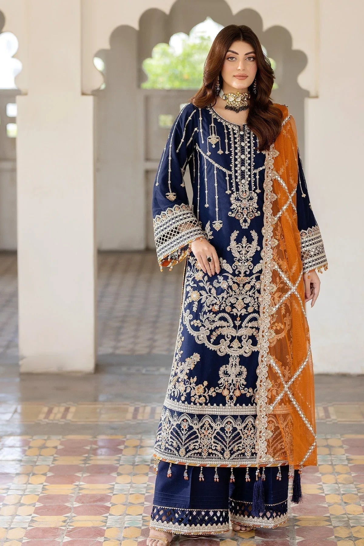 Imrozia Premium | Baad e Saba Formals | IP-51 Noor - Aqsa Fabrics