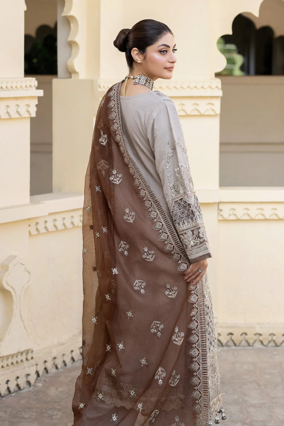 Imrozia Premium | Baad e Saba Formals | IP-52 Gulbahar - Aqsa Fabrics