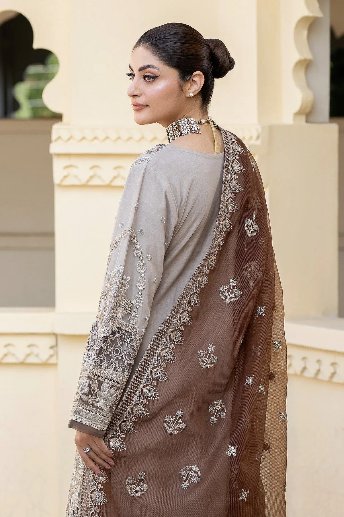 Imrozia Premium | Baad e Saba Formals | IP-52 Gulbahar - Aqsa Fabrics