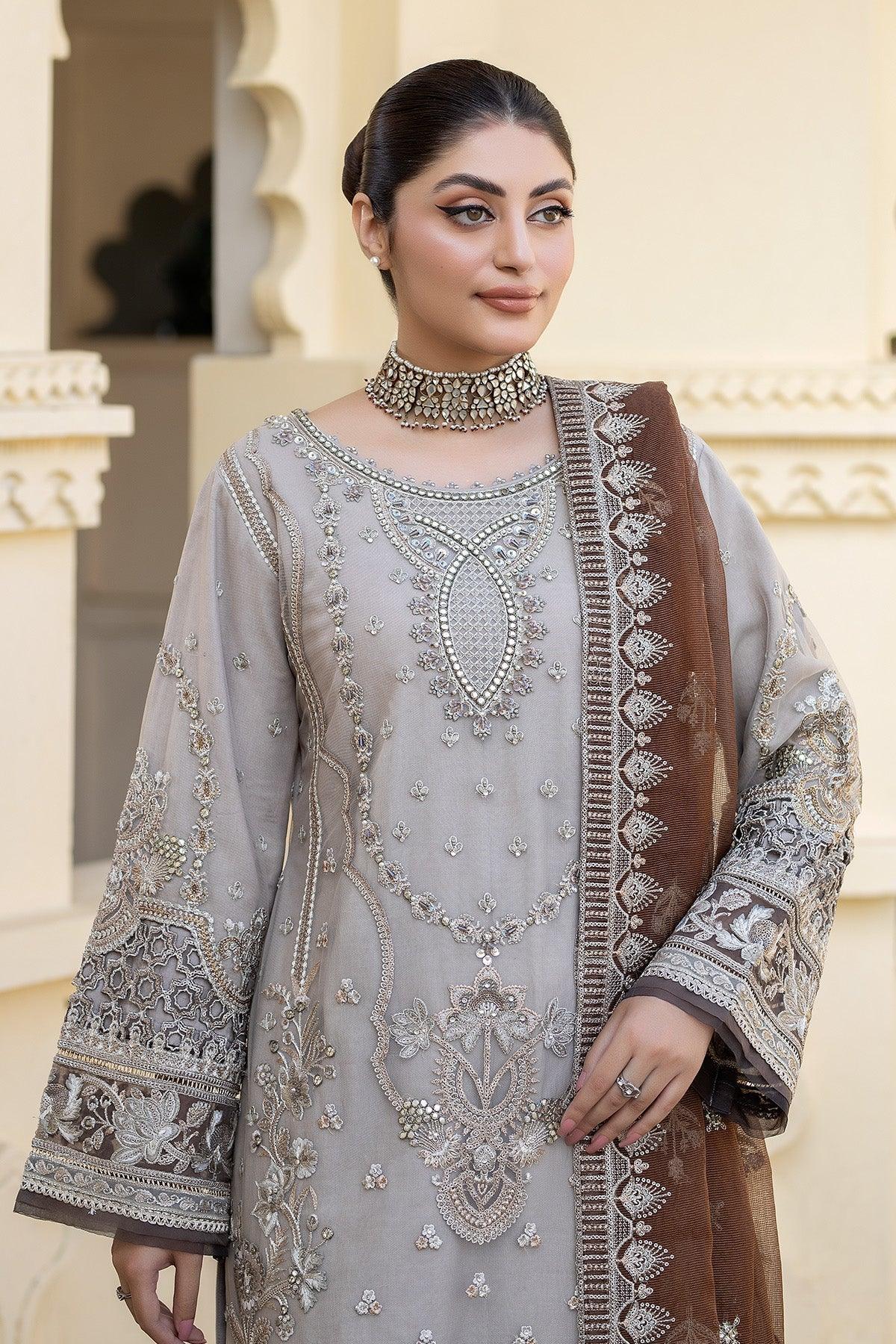 Imrozia Premium | Baad e Saba Formals | IP-52 Gulbahar - Aqsa Fabrics