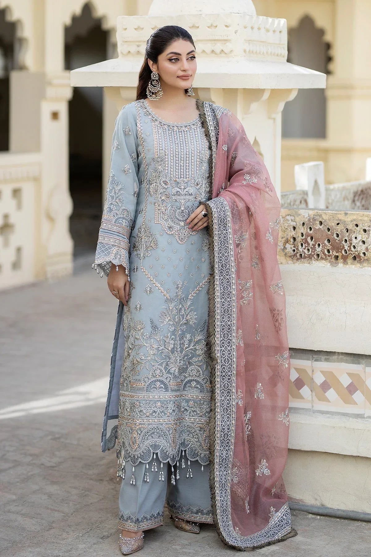Imrozia Premium | Baad e Saba Formals | IP-54 Roshni - Aqsa Fabrics
