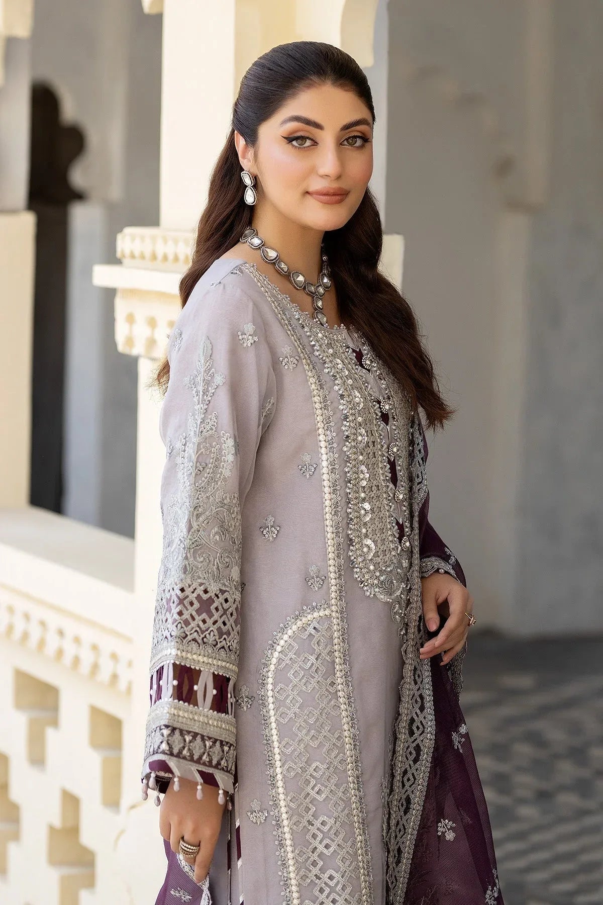 Imrozia Premium | Baad e Saba Formals | IP-55 Ada - Aqsa Fabrics