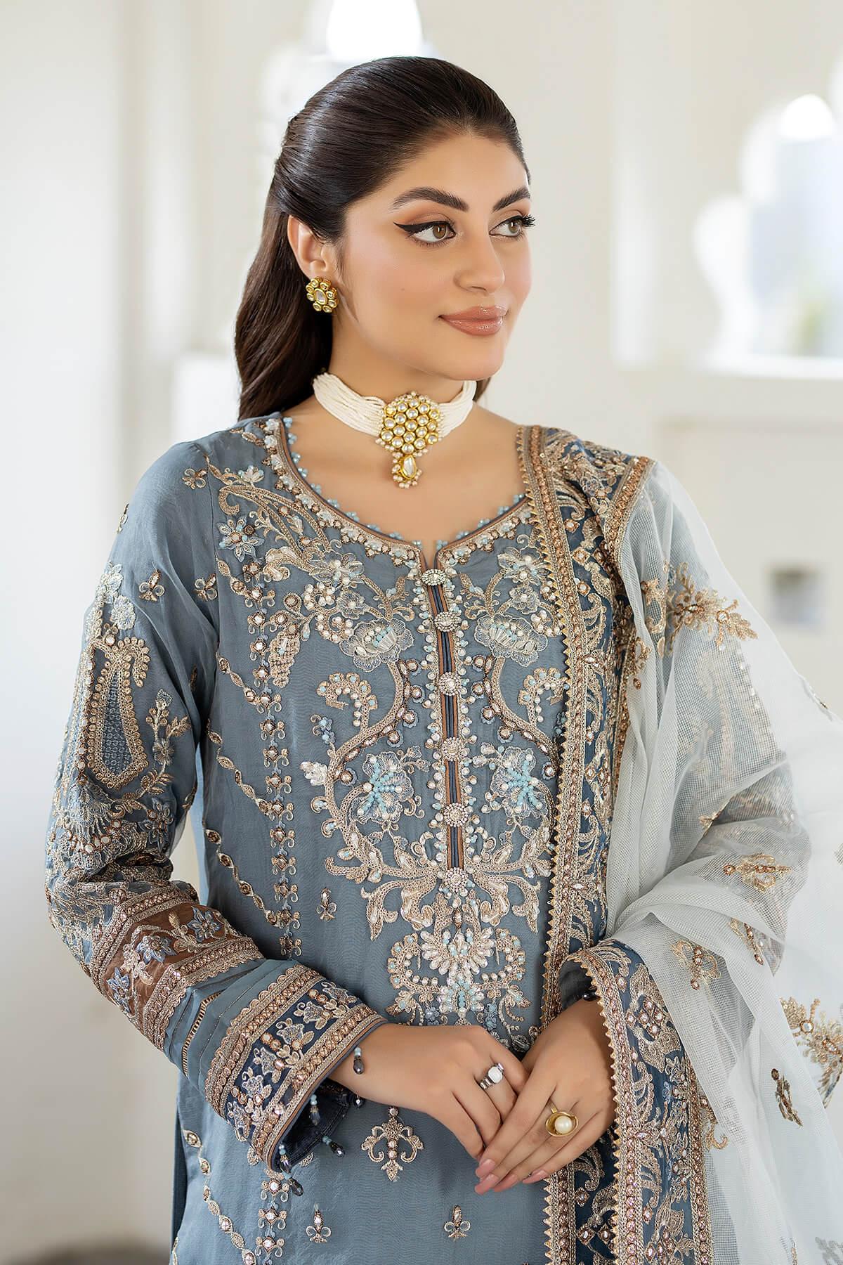 Imrozia Premium | Baad e Saba Formals | IP-57 Khushboo - Aqsa Fabrics