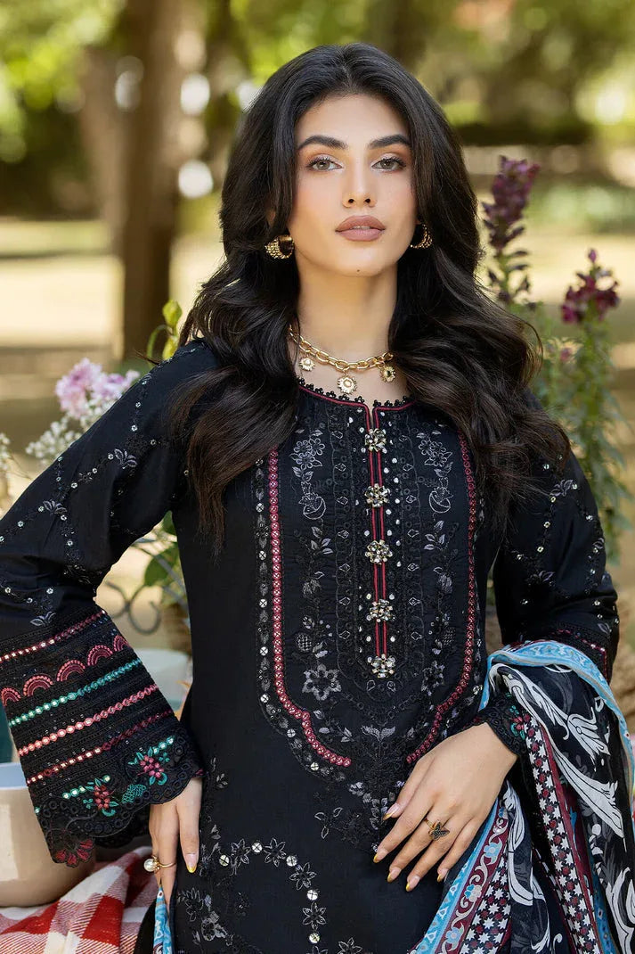 Imrozia Premium | Jaan-e-Ada Lawn | Nazakat - Aqsa Fabrics