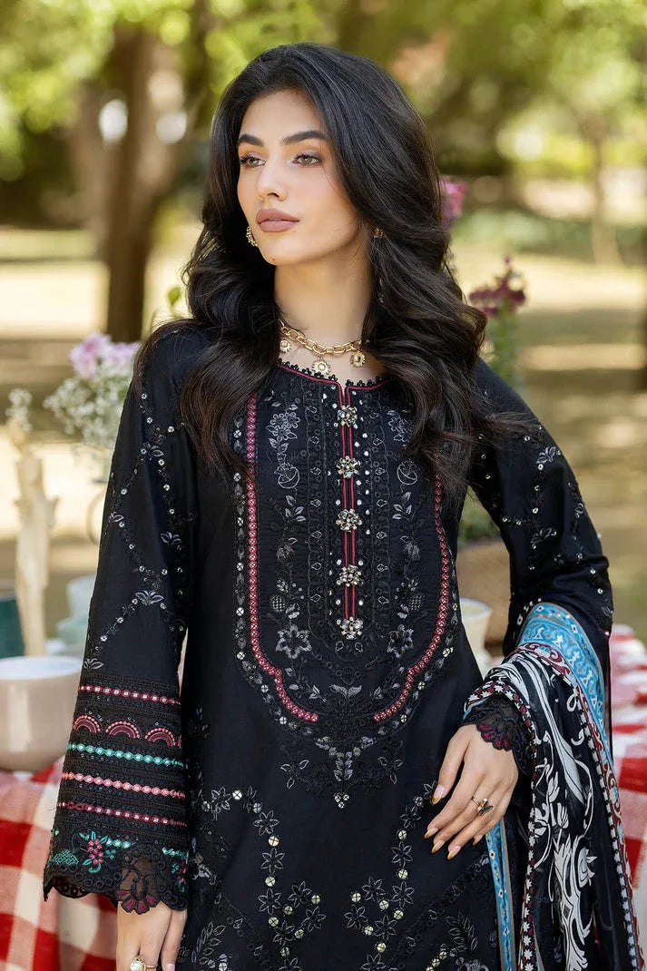 Imrozia Premium | Jaan-e-Ada Lawn | Nazakat - Aqsa Fabrics
