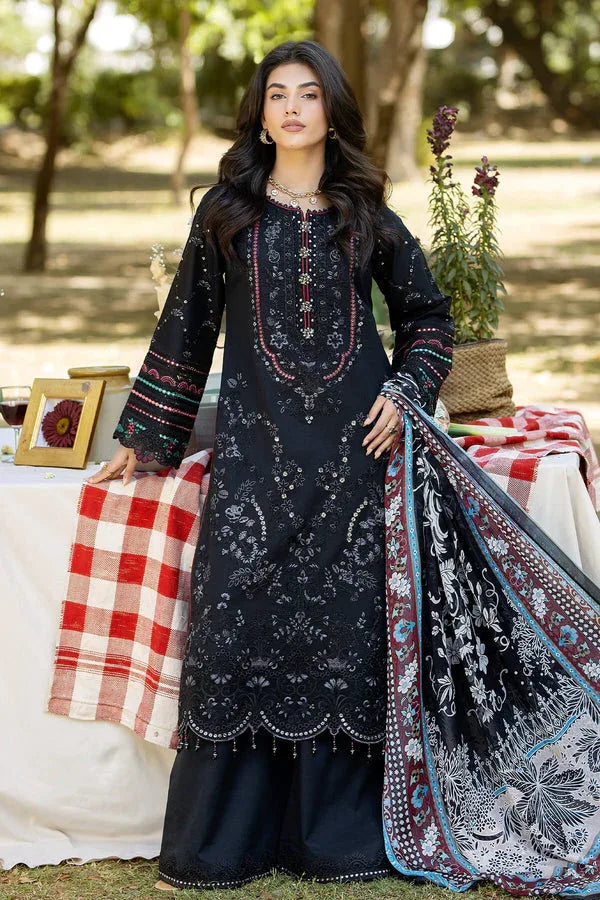 Imrozia Premium | Jaan-e-Ada Lawn | Nazakat - Aqsa Fabrics