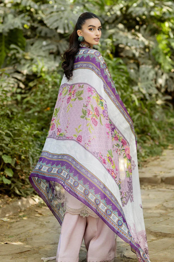 Imrozia Premium | Jaan-e-Ada Lawn | Afsana-e-Dil - Aqsa Fabrics