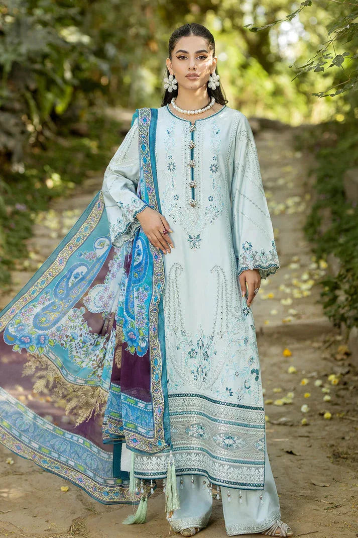 Imrozia Premium | Jaan-e-Ada Lawn | Zarafat - Aqsa Fabrics