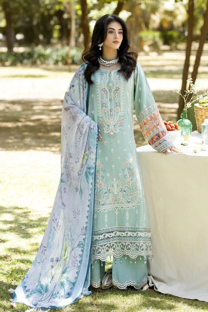 Imrozia Premium | Jaan-e-Ada Lawn | Gul - Aqsa Fabrics