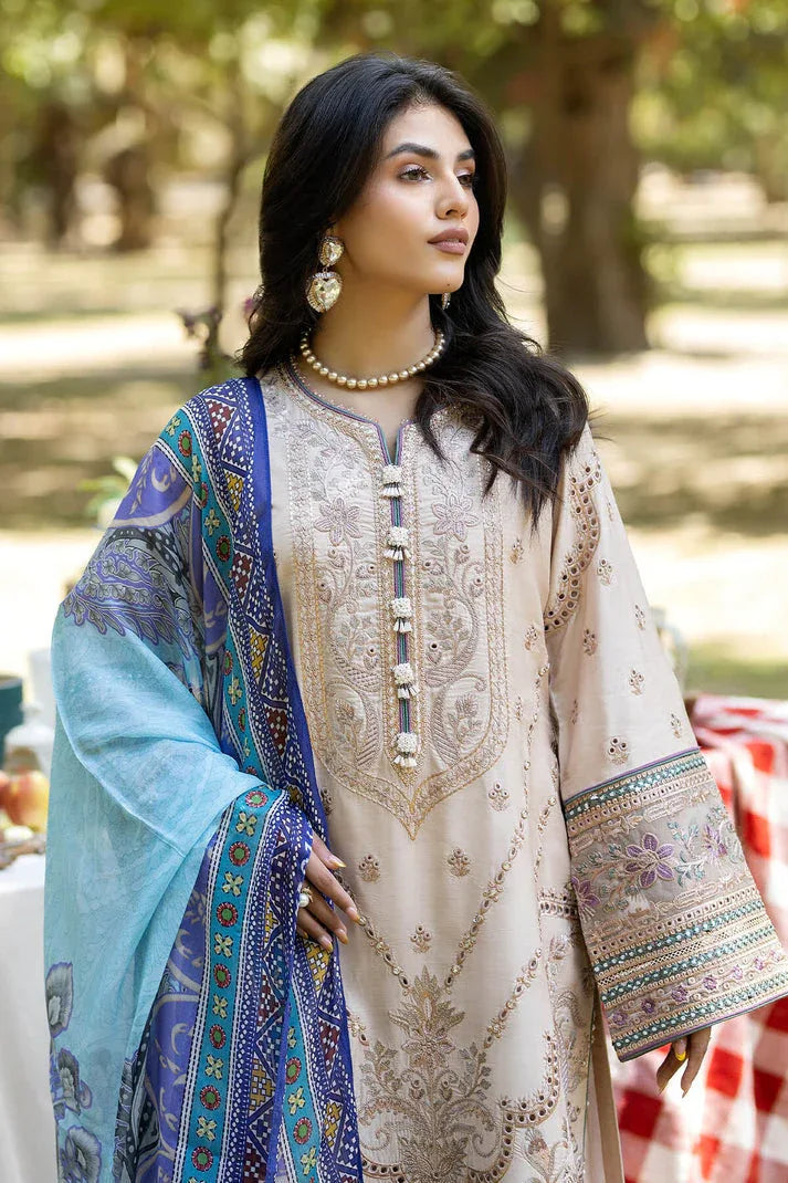 Imrozia Premium | Jaan-e-Ada Lawn | Zibaai - Aqsa Fabrics