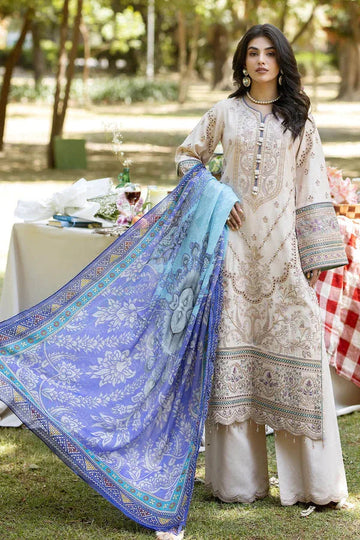 Imrozia Premium | Jaan-e-Ada Lawn | Zibaai - Aqsa Fabrics
