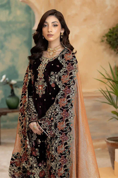 Imrozia Premium | Rukh e Makhmal | Sukhan - Aqsa Fabrics