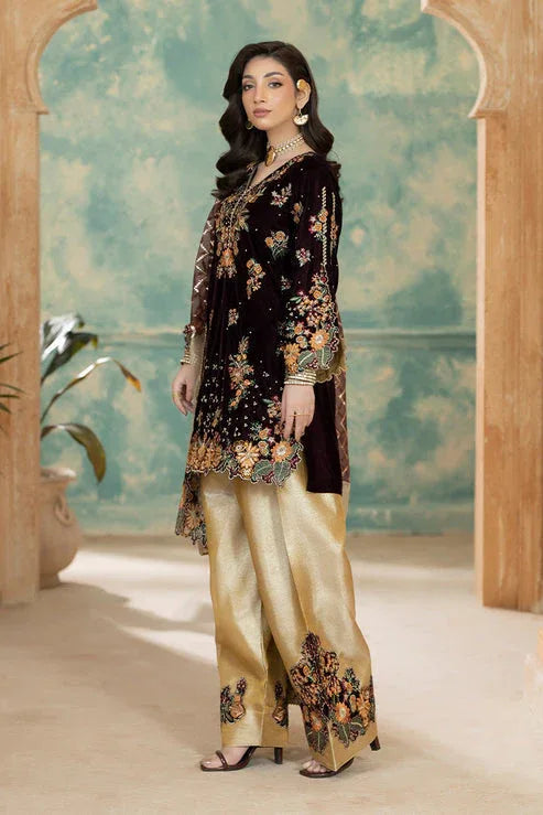 Imrozia Premium | Rukh e Makhmal | Roshni - Aqsa Fabrics