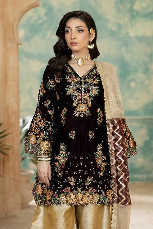 Imrozia Premium | Rukh e Makhmal | Roshni - Aqsa Fabrics