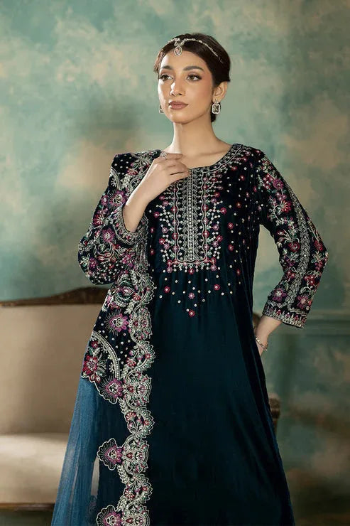 Imrozia Premium | Rukh e Makhmal |  Aabroo - Aqsa Fabrics