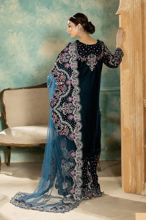 Imrozia Premium | Rukh e Makhmal |  Aabroo - Aqsa Fabrics