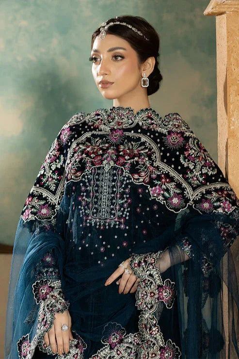 Imrozia Premium | Rukh e Makhmal |  Aabroo - Aqsa Fabrics