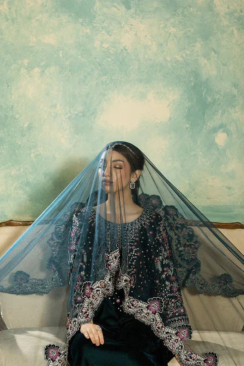 Imrozia Premium | Rukh e Makhmal |  Aabroo - Aqsa Fabrics