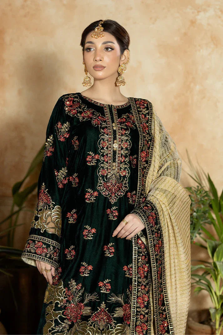 Imrozia Premium | Rukh e Makhmal | Мehekti - Aqsa Fabrics