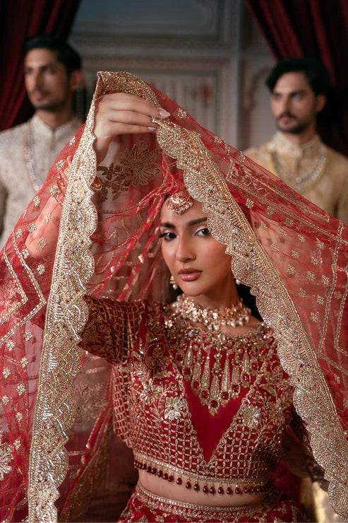 Imrozia Premium | Noor e Naaz Bridals 25 | IB-54 Zeenat - Aqsa Fabrics