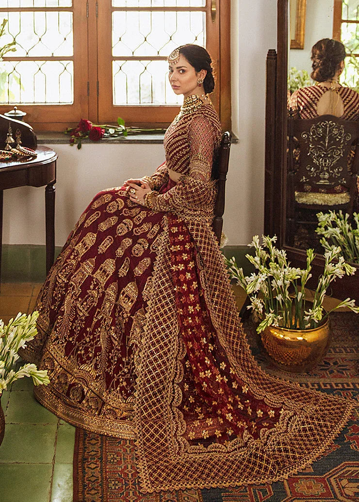 Afrozeh - KHASTEHGARI - Aqsa Fabrics